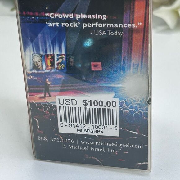 NEW Michael Israel Collectible Paintbrush Multicolor Authentic In Clear Box NWOT - Picture 12 of 13